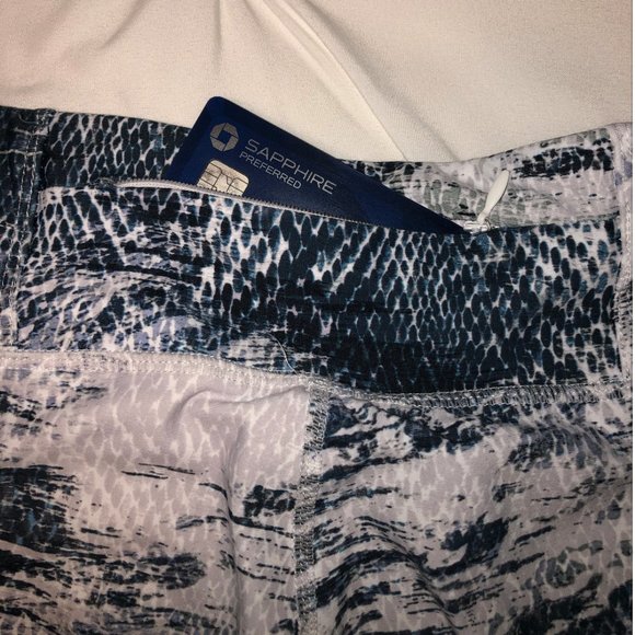 Fabletics fossil snakeskin leggings, size M - Picture 4 of 5